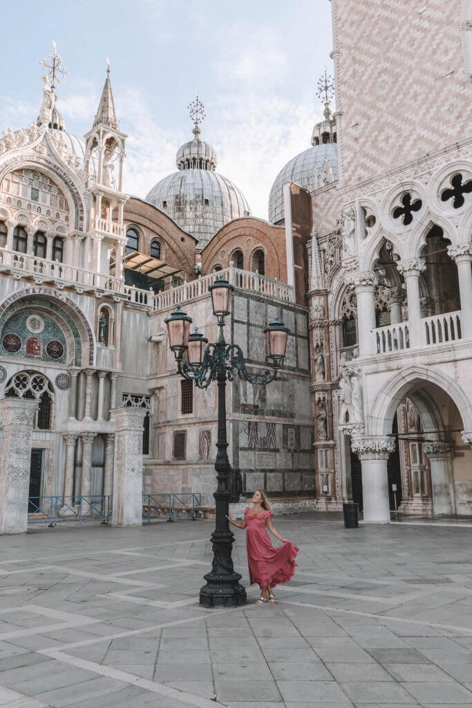 Best Instagram spots in Venice at St Marks Square