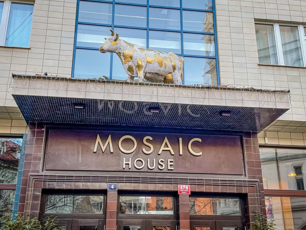 Exterior of Mosaic House Design Hotel in Prague
