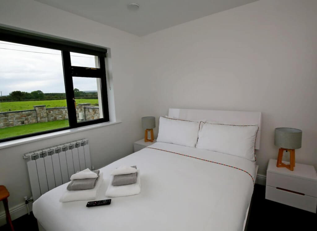 Bedroom at Clonlee farmhouse in Loughrea