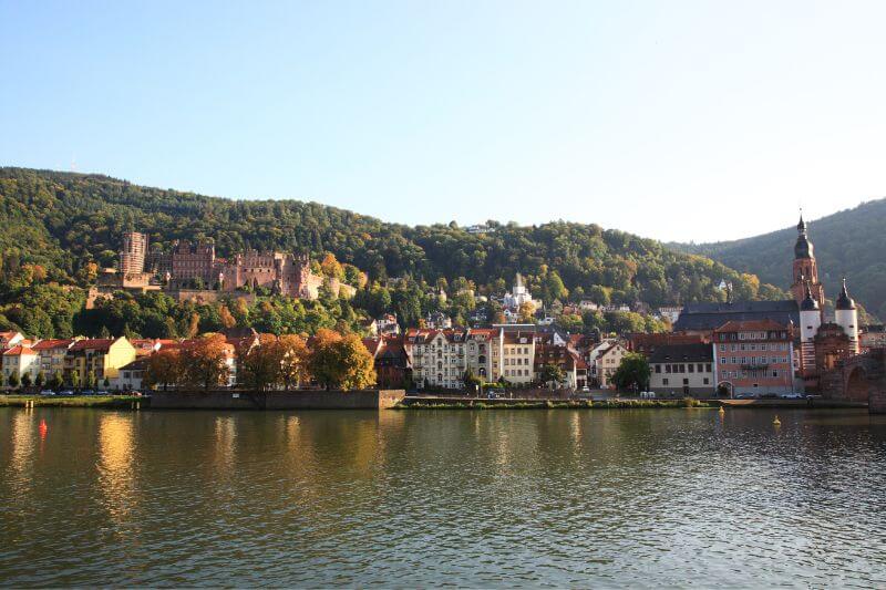 Heidelberg, Germany: A charming city nestled along the Neckar River.
