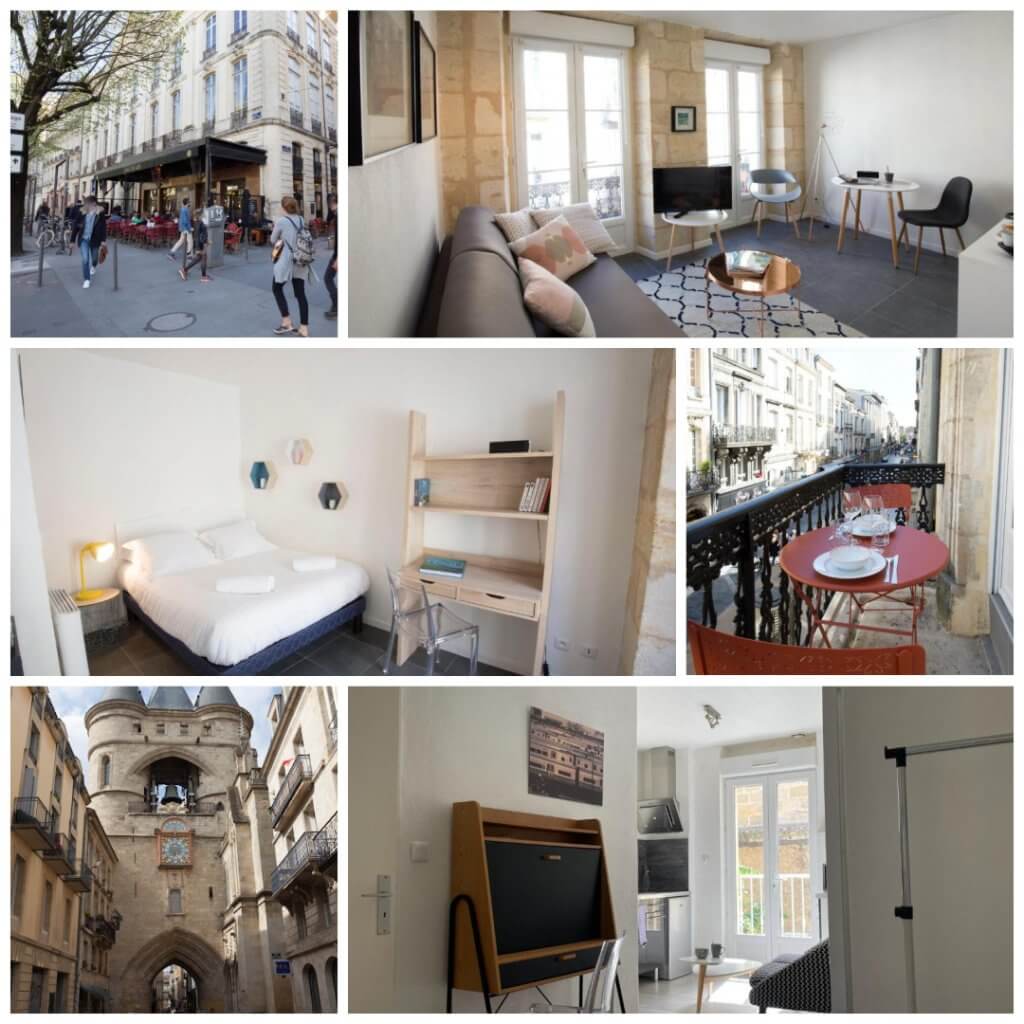 Where to stay in Bordeaux city centre, images from a city centre apartment