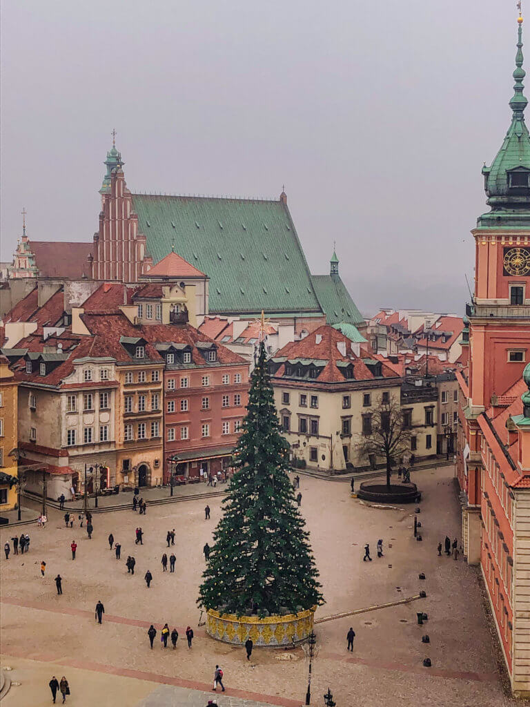 Warsaw at Christmas is so beautiful.