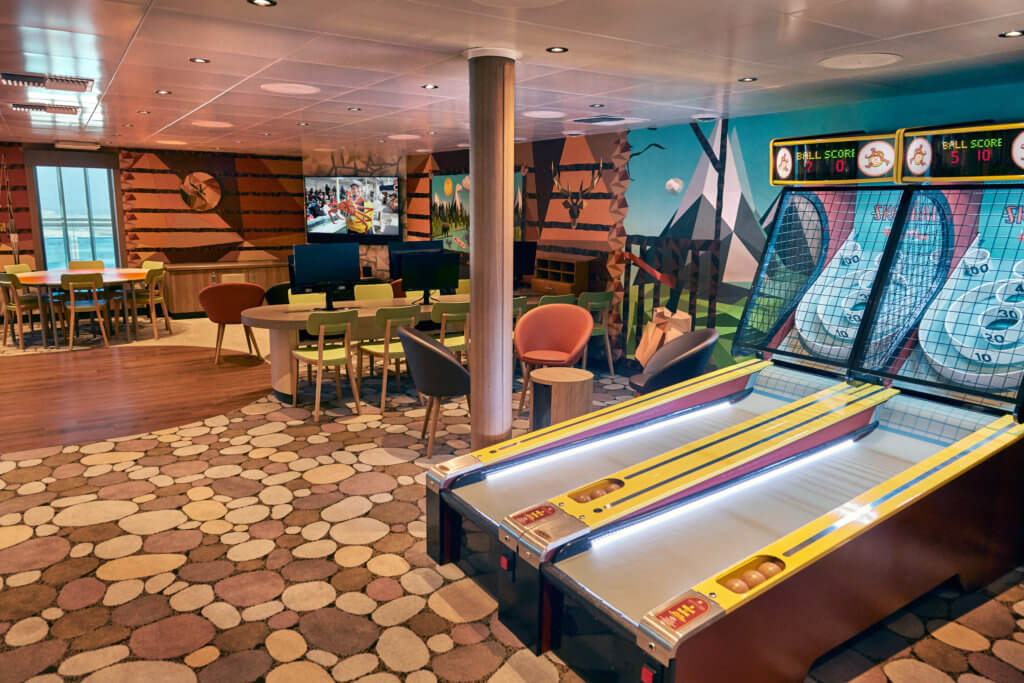 Kids play area on Princess Cruises Sky Princess