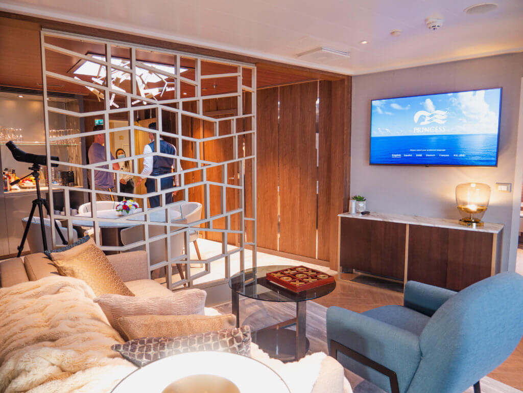 Sky suite onboard Sky Princess