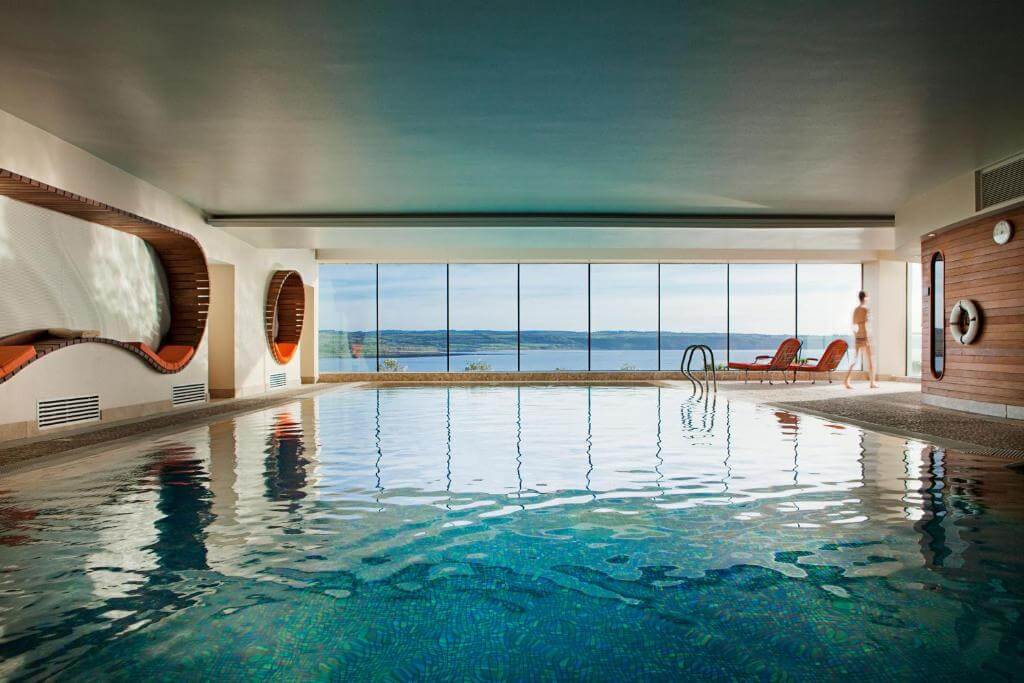 Pool at Cliff House Hotel in Ireland