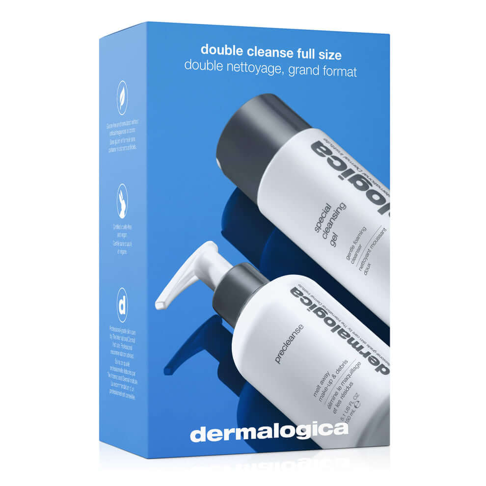 Dermalogica Double Cleanse Full size gift set.