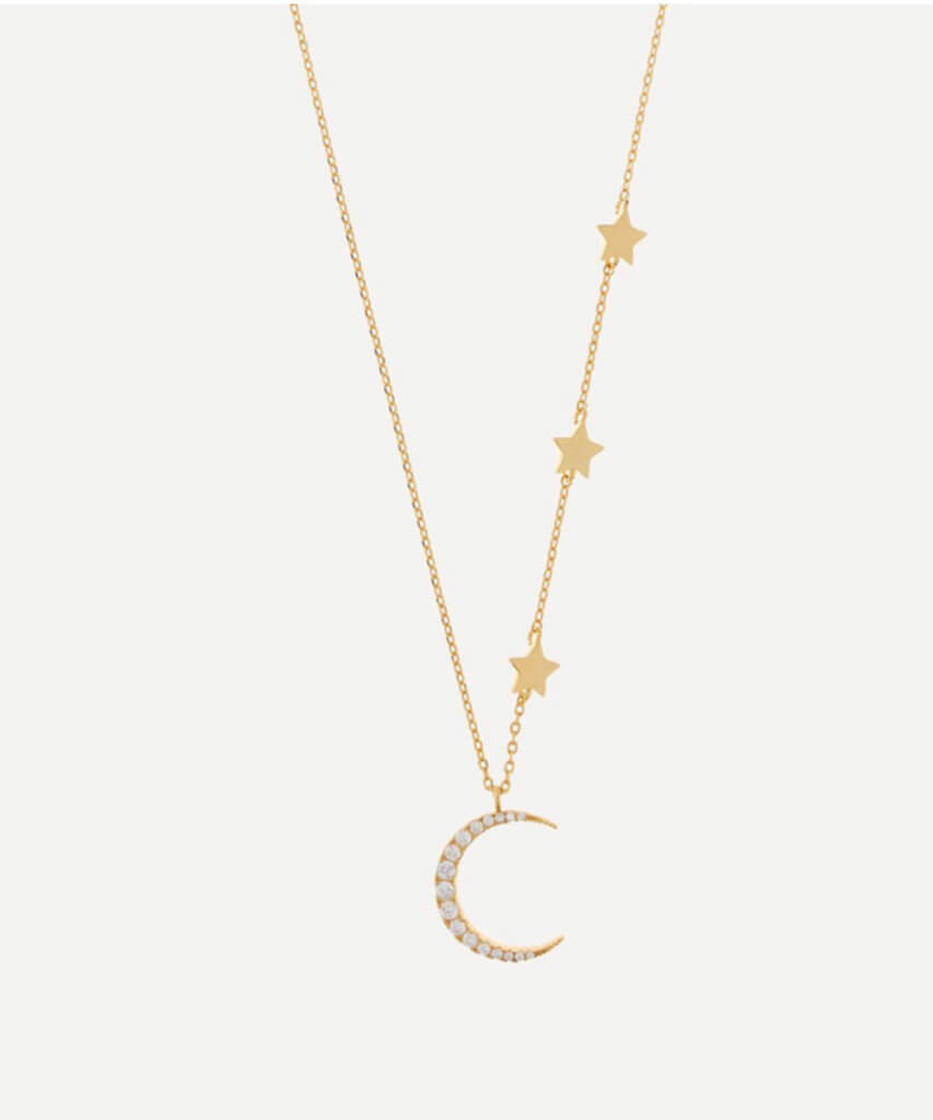 Star and moons necklace