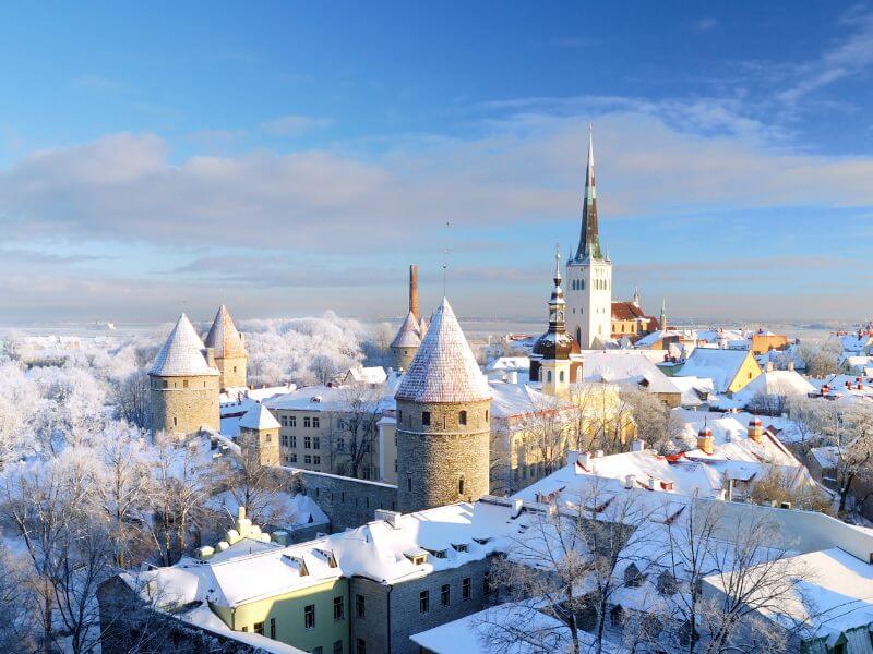 visit tallinn in winter