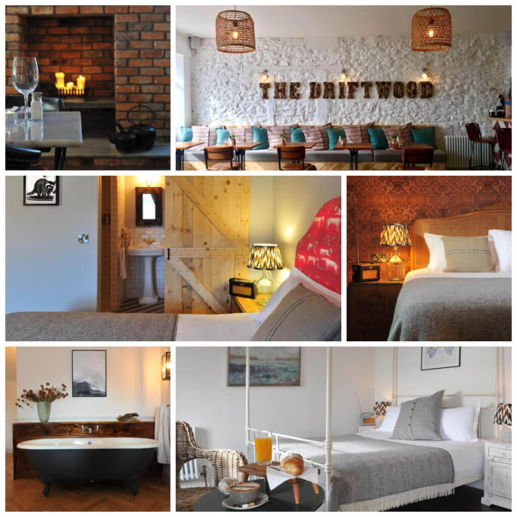Images from The Driftwood hotel in Sligo Ireland a unique place to stay.