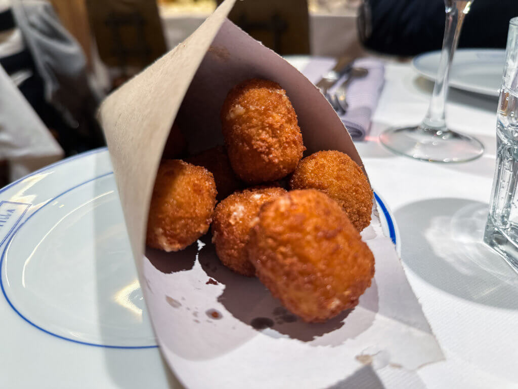 Croquettes in Vitoria Gasteiz