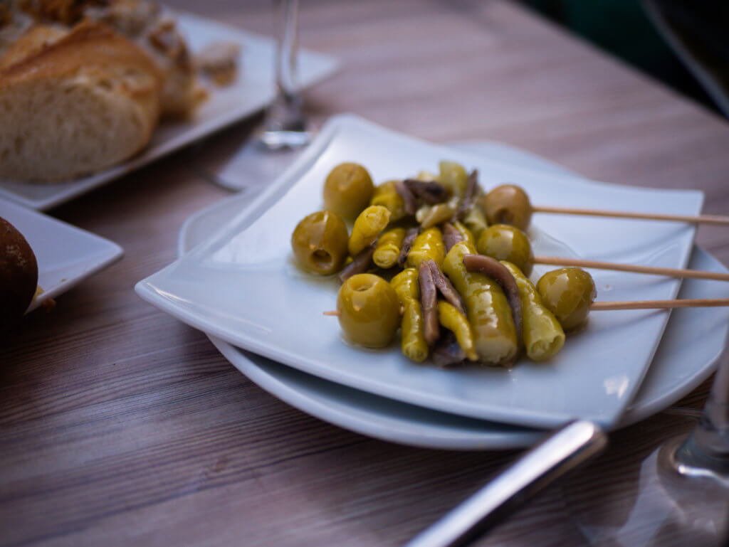 Pintxos in Basque Country Northern Spain