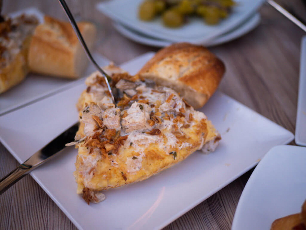 Pintxos in Bilbao.