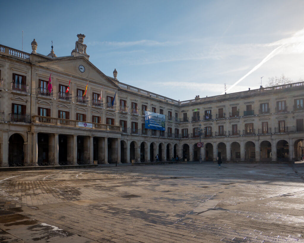 Plaza Espana in Vitoria Gasteiz