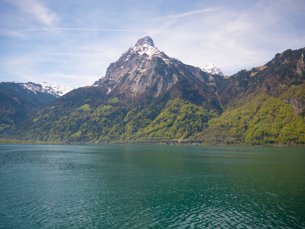 Mountains surrounding Lake Lucerne