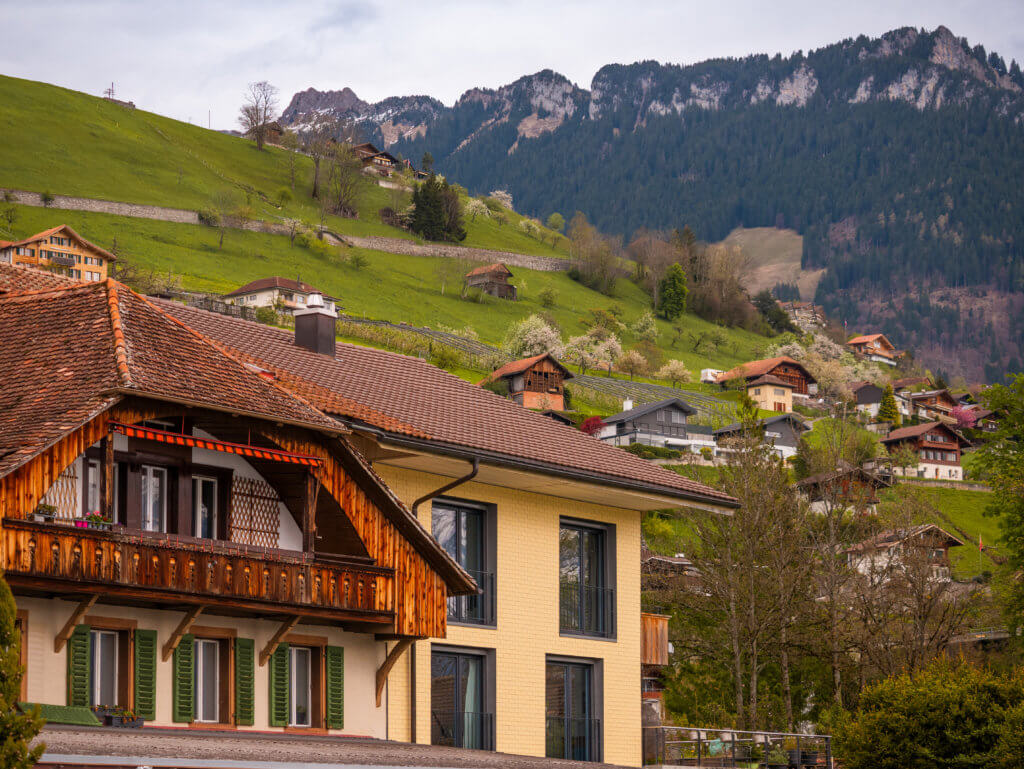 Charming village in Switzerland