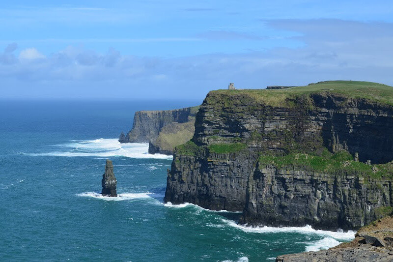 Lose yourself in the vastness of the ocean and the endless horizon from the Cliffs of Moher.