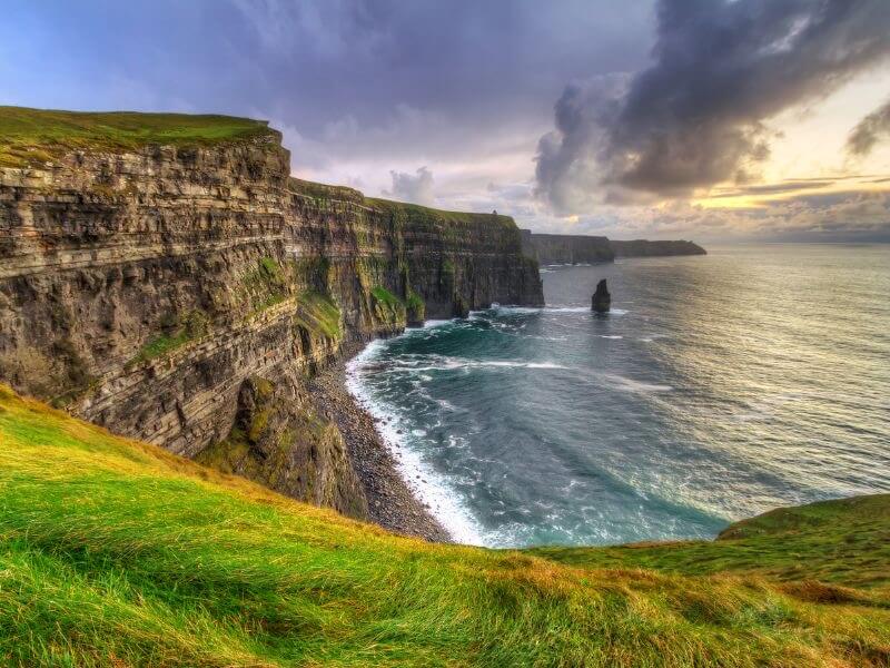 The raw energy and untamed beauty of the Cliffs of Moher, a place that leaves you speechless.