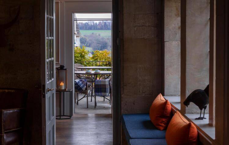 Luxury in the countryside at the Painswick Hotel in the Cotswolds.
