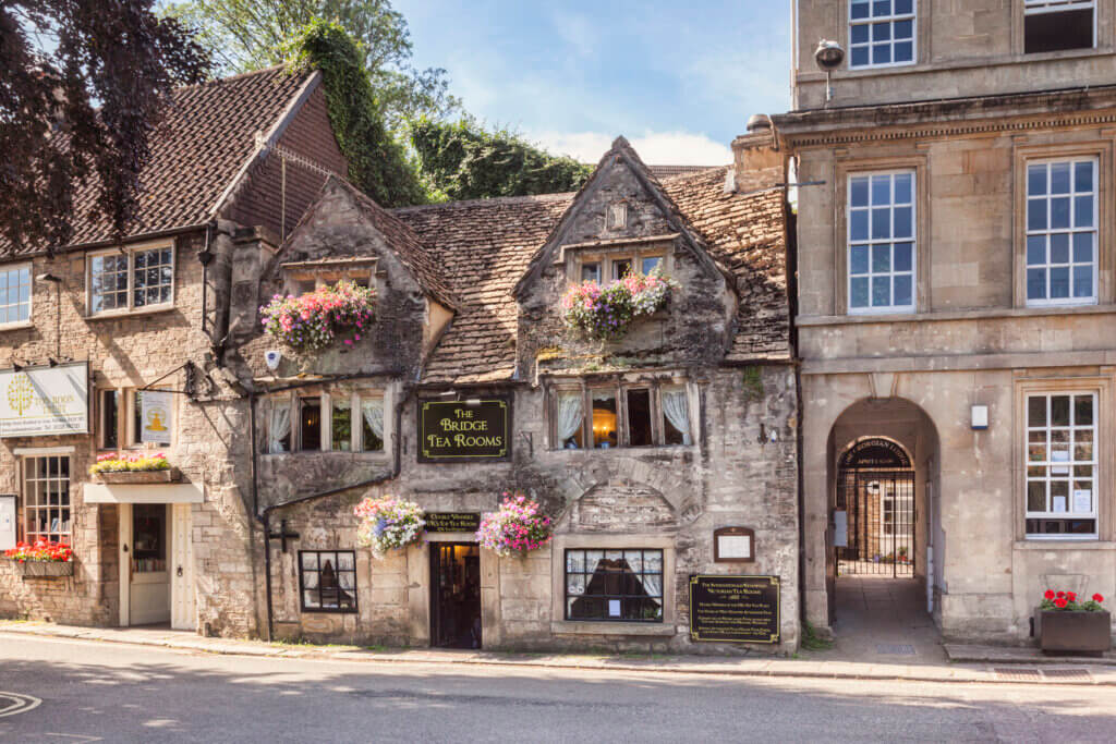 Bridge Tea Rooms, one of the top places in the UK for afternoon tea in the Cotswolds