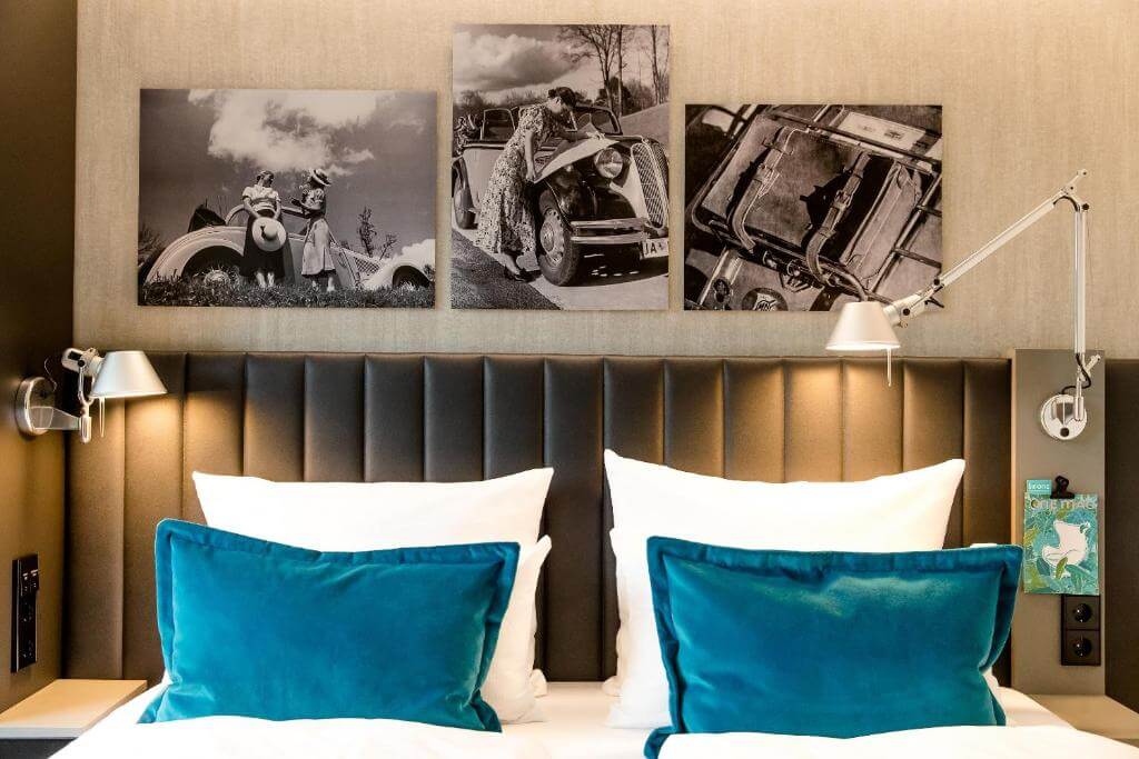 Comfortable room at Motel One Frankfurt Eastside