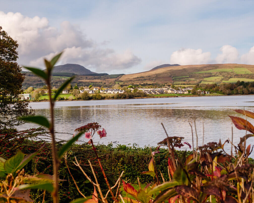 Kenmare during autumn in Ireland.